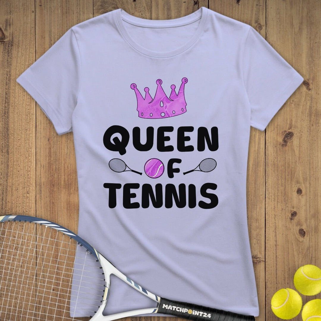 Queen of Tennis | Premium Damen T-Shirt - Matchpoint24 - Kleidung für Tennisfans