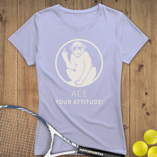 Quiet Please Attitude | Premium Damen T-Shirt - Matchpoint24 - Kleidung für Tennisfans