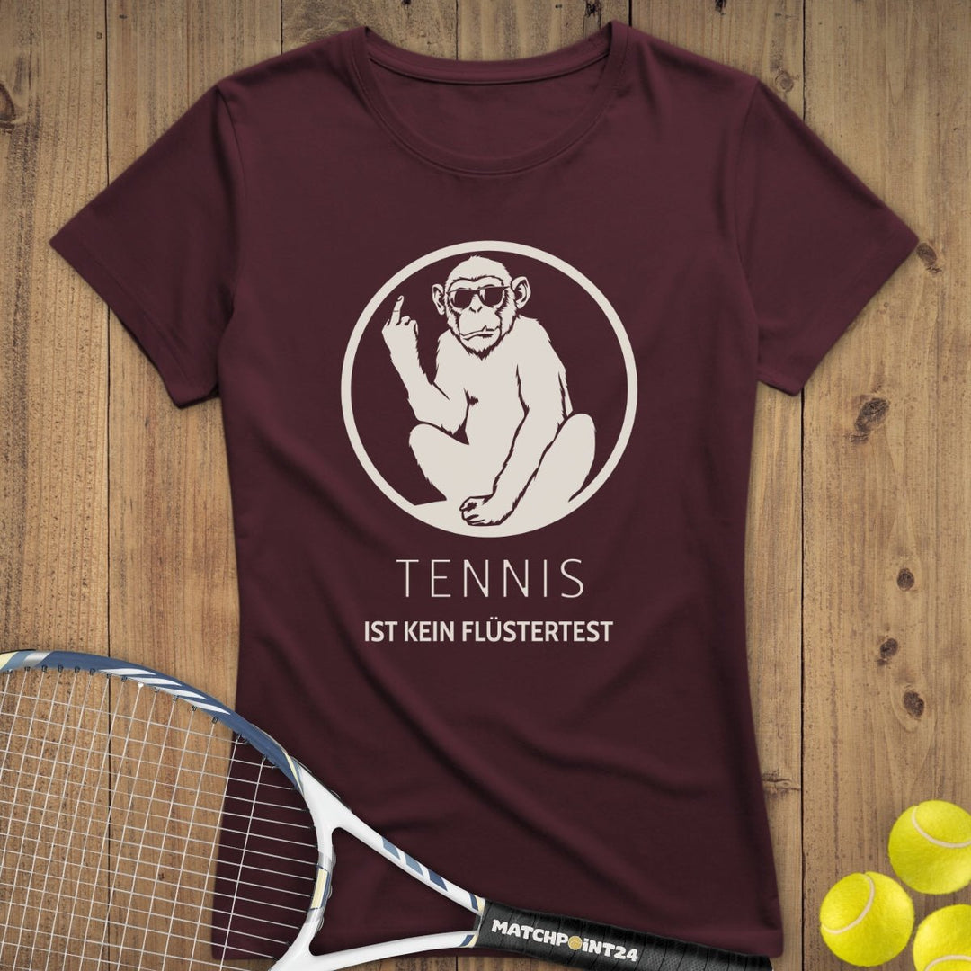 Quiet Please Kein Flüstertest | Premium Damen T-Shirt - Matchpoint24 - Kleidung für Tennisfans