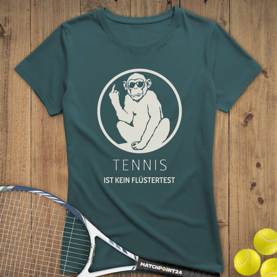 Quiet Please Kein Flüstertest | Premium Damen T-Shirt - Matchpoint24 - Kleidung für Tennisfans