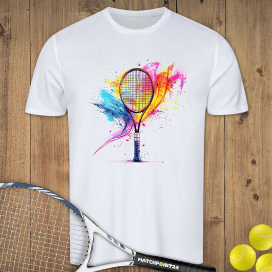 Racket Artistry | Herren Sport T-Shirt - Matchpoint24 - Kleidung für Tennisfans