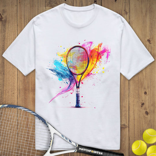 Racket Artistry | Premium Herren T-Shirt - Matchpoint24 - Kleidung für Tennisfans