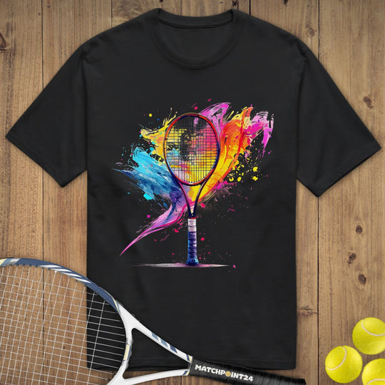 Racket Artistry | Premium Herren T-Shirt - Matchpoint24 - Kleidung für Tennisfans