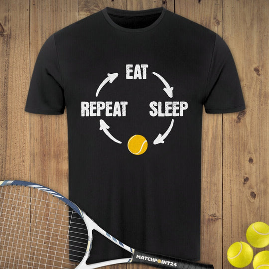 Repeat | Herren Sport T-Shirt - Matchpoint24 - Kleidung für Tennisfans