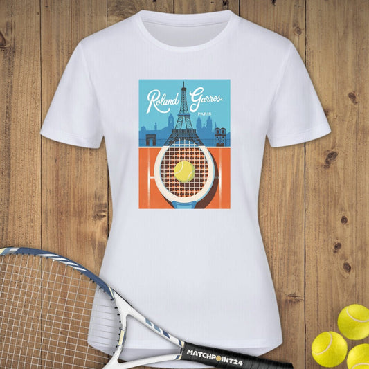 Roland Garros | Damen Sport T-Shirt - Matchpoint24 - Kleidung für Tennisfans