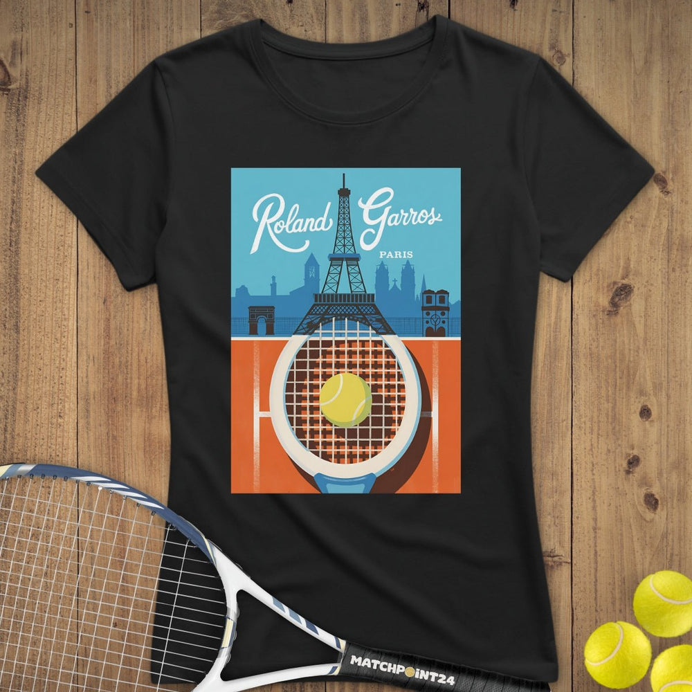 Roland Garros | Premium Damen T-Shirt - Matchpoint24 - Kleidung für Tennisfans