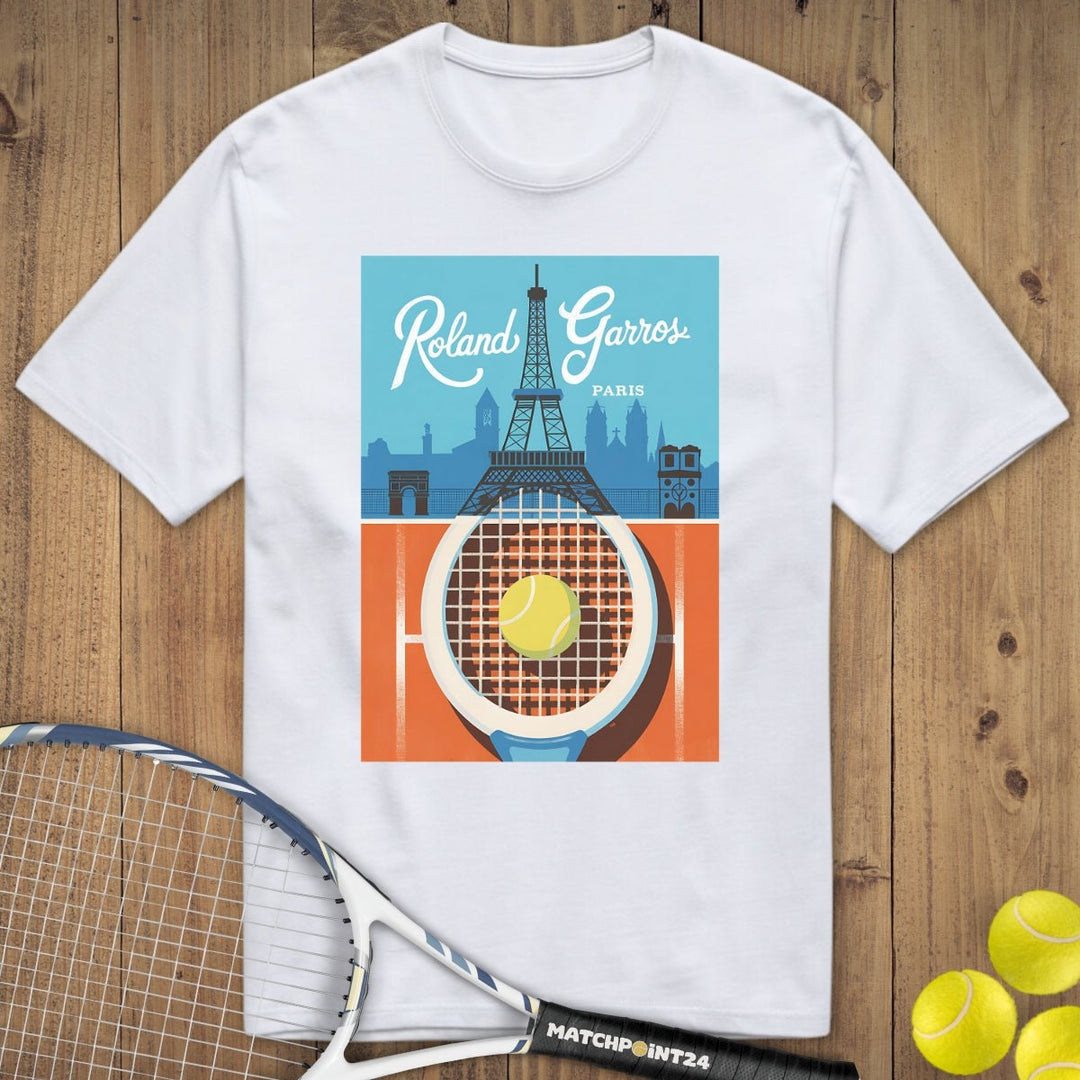 Roland Garros | Premium Herren T-Shirt - Matchpoint24 - Kleidung für Tennisfans