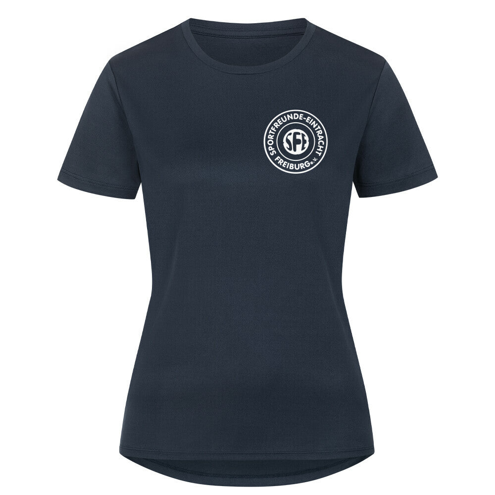 SFE Freiburg Damen Sportshirt weiß/blau - Matchpoint24 - Kleidung für Tennisfans