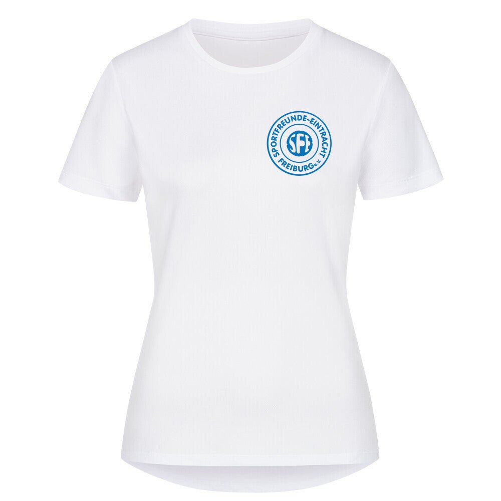 SFE Freiburg Damen Sportshirt weiß/blau - Matchpoint24 - Kleidung für Tennisfans