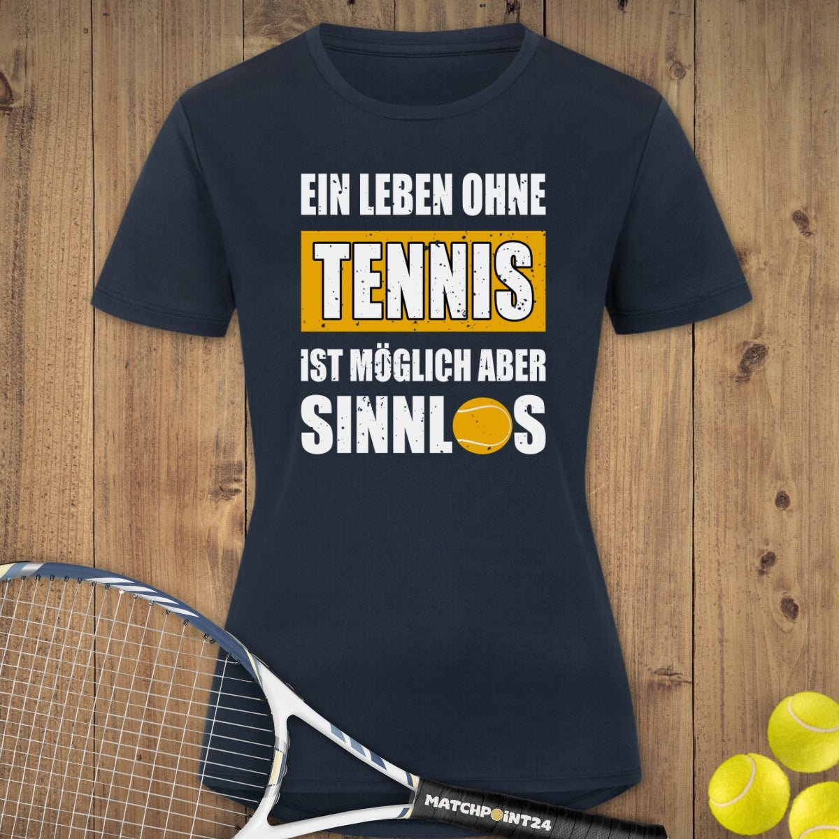 Sinnlos | Damen Sport T-Shirt - Matchpoint24 - Kleidung für Tennisfans