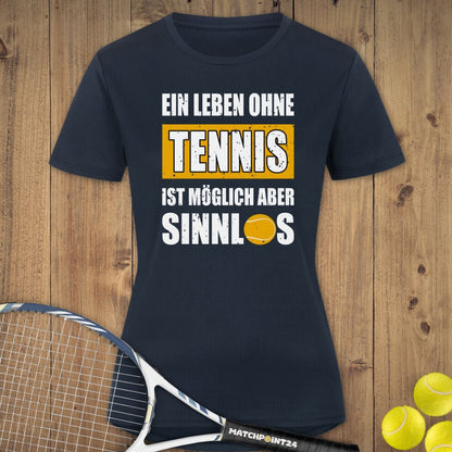 Sinnlos | Damen Sport T-Shirt - Matchpoint24 - Kleidung für Tennisfans
