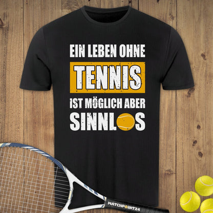 Sinnlos | Herren Sport T-Shirt - Matchpoint24 - Kleidung für Tennisfans