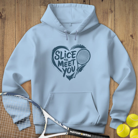 Slice to meet you | Hoodie (Unisex) - Matchpoint24 - Kleidung für Tennisfans