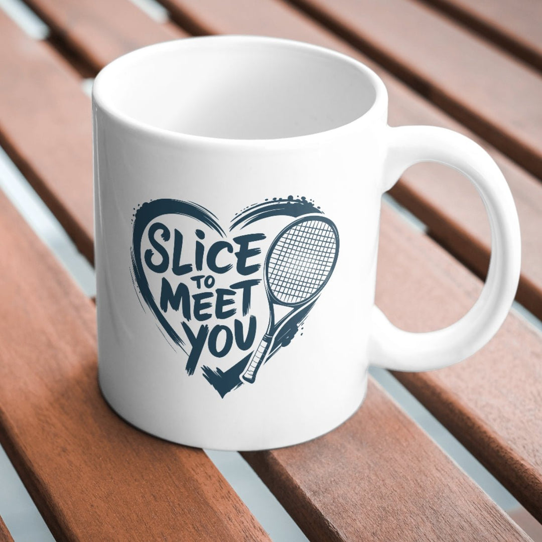 Slice to meet you | Tasse - Matchpoint24 - Kleidung für Tennisfans