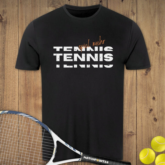 Spiel mehr Tennis | Herren Sport T-Shirt - Matchpoint24 - Kleidung für Tennisfans