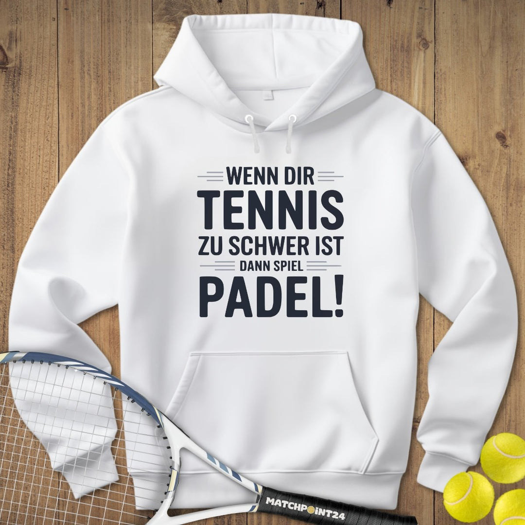 Spiel Padel | Hoodie (Unisex) - Matchpoint24 - Kleidung für Tennisfans