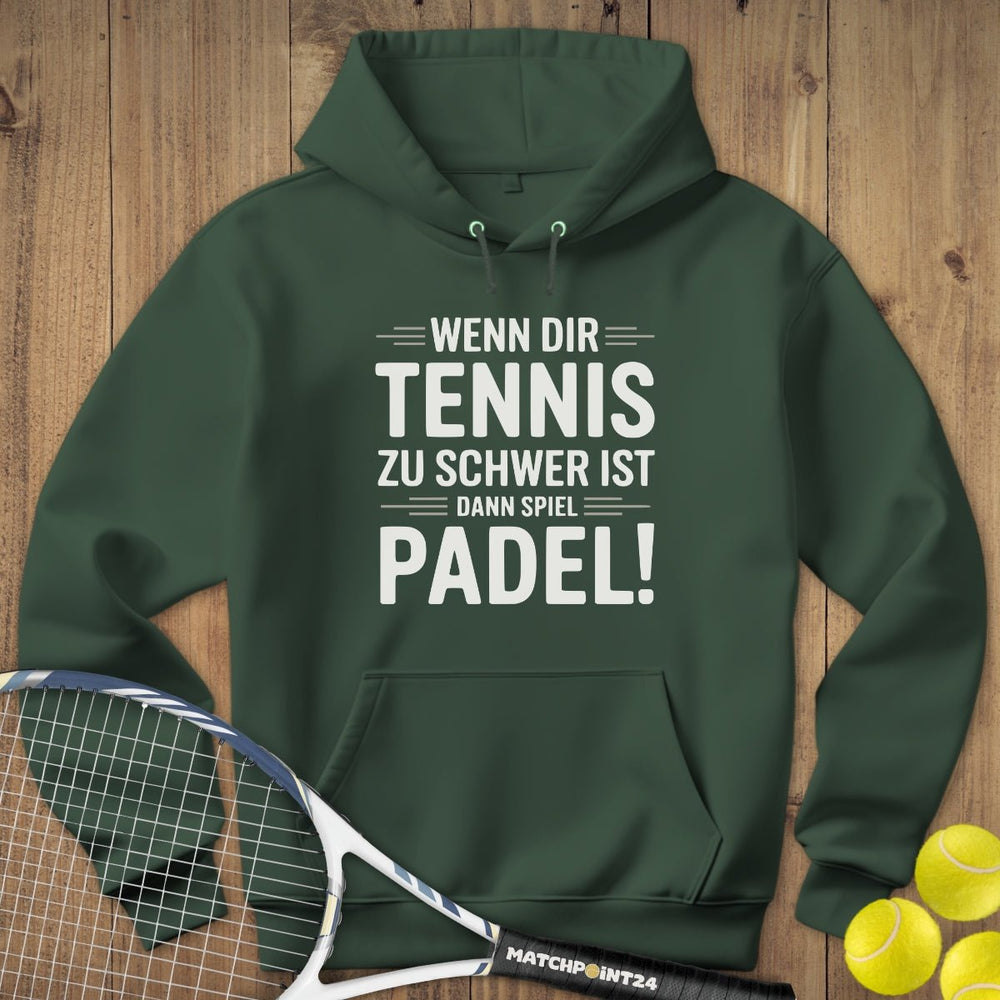 Spiel Padel | Hoodie (Unisex) - Matchpoint24 - Kleidung für Tennisfans