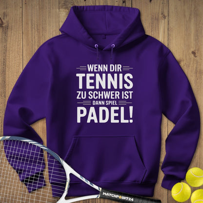 Spiel Padel | Hoodie (Unisex) - Matchpoint24 - Kleidung für Tennisfans