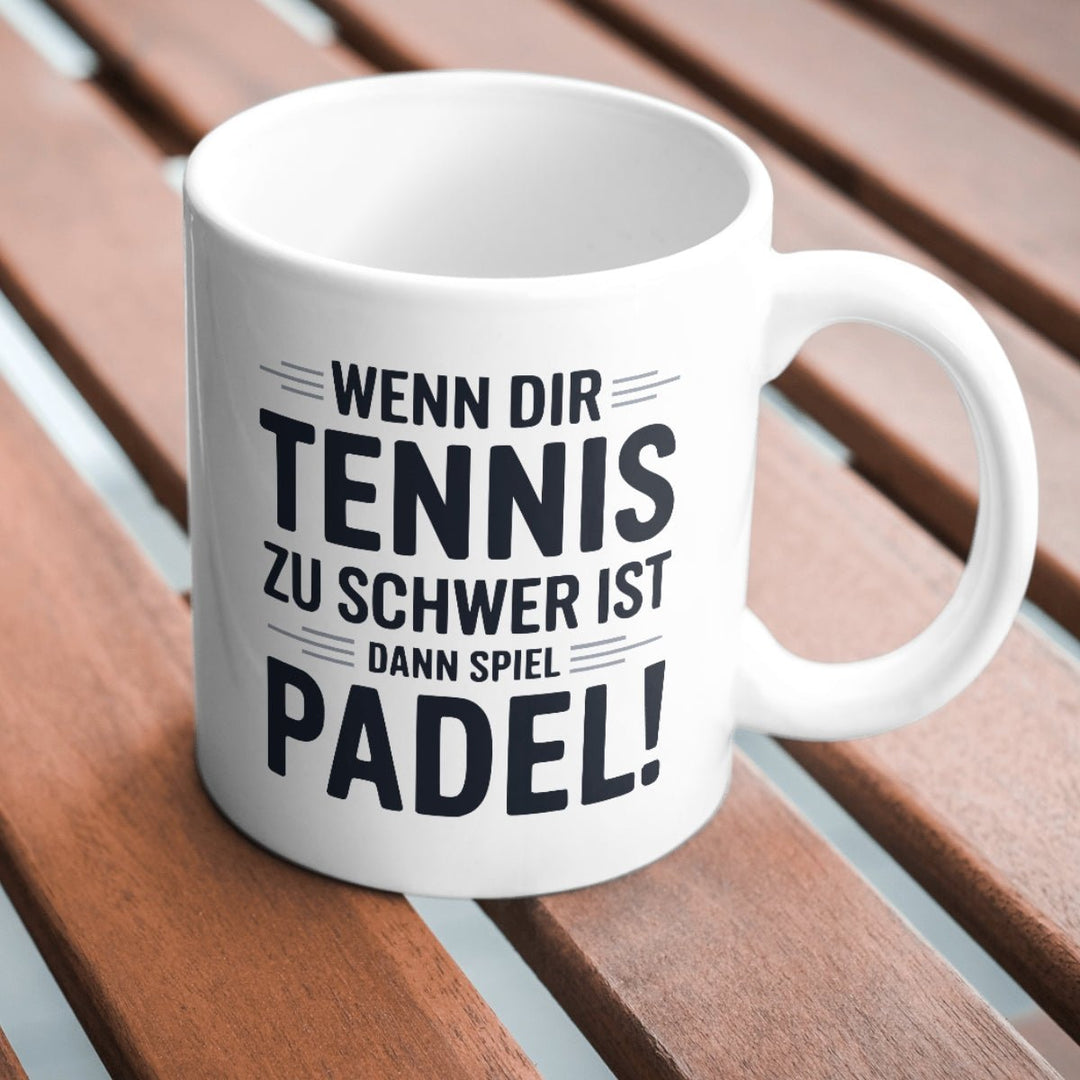 Spiel Padel | Tasse - Matchpoint24 - Kleidung für Tennisfans