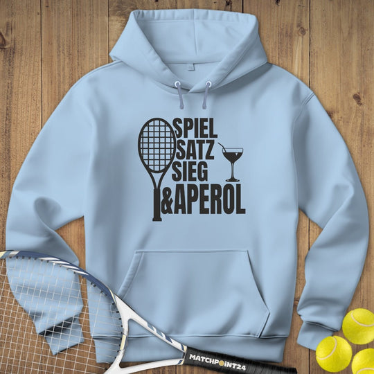 Spiel Satz Sieg Aperol | Hoodie (Unisex) - Matchpoint24 - Kleidung für Tennisfans