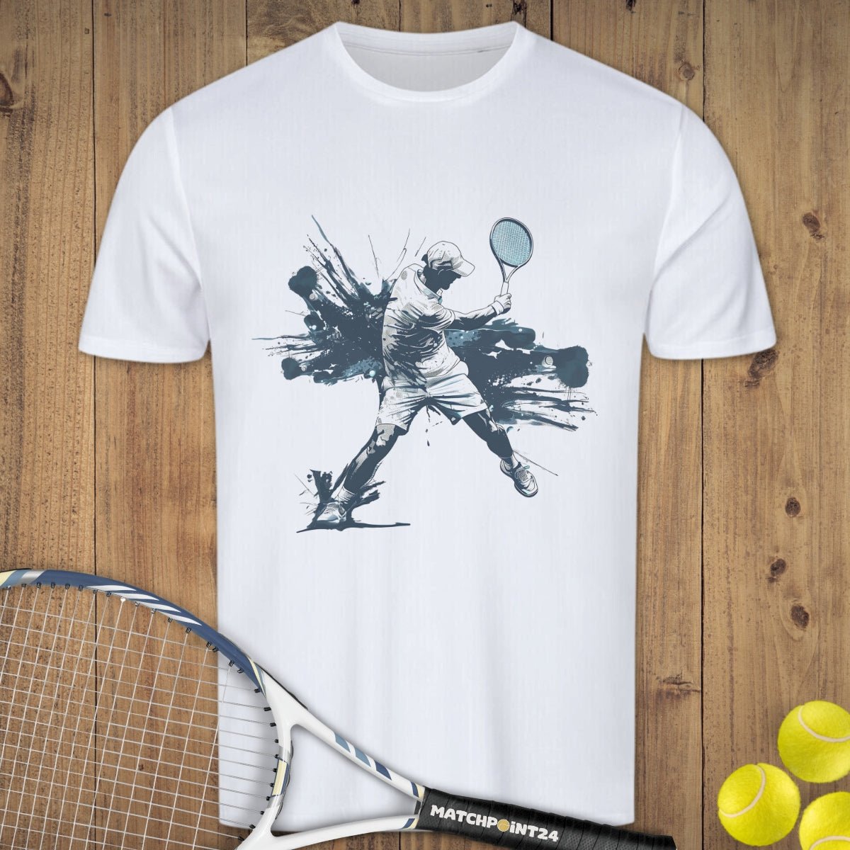 Splash | Herren Sport T-Shirt - Matchpoint24 - Kleidung für Tennisfans