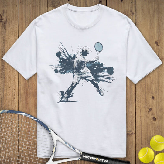 Splash | Premium Herren T-Shirt - Matchpoint24 - Kleidung für Tennisfans