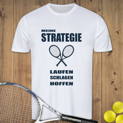 Strategie 2025 | Herren Sport T-Shirt - Matchpoint24 - Kleidung für Tennisfans