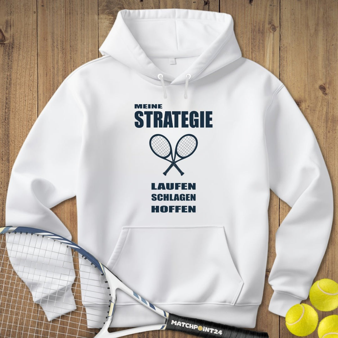 Strategie 2025 | Hoodie (Unisex) - Matchpoint24 - Kleidung für Tennisfans