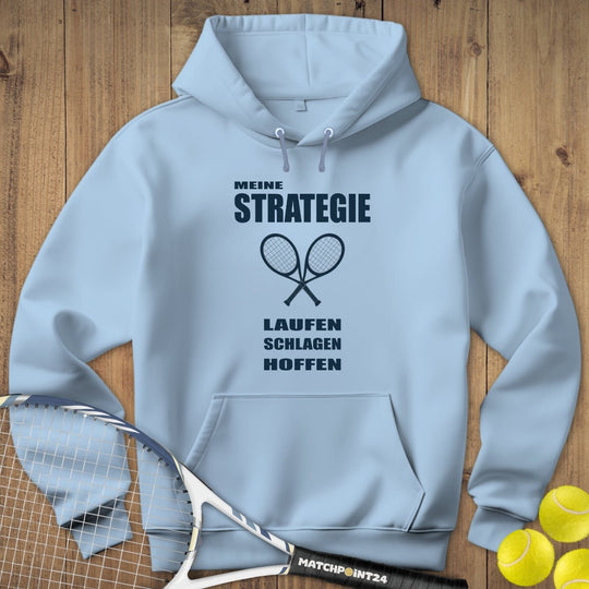 Strategie 2025 | Hoodie (Unisex) - Matchpoint24 - Kleidung für Tennisfans