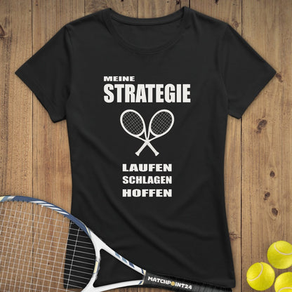 Strategie 2025 | Premium Damen T-Shirt - Matchpoint24 - Kleidung für Tennisfans