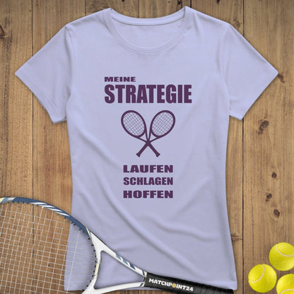 Strategie 2025 | Premium Damen T-Shirt - Matchpoint24 - Kleidung für Tennisfans