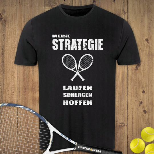 Strategie | Herren Sport T-Shirt - Matchpoint24 - Kleidung für Tennisfans