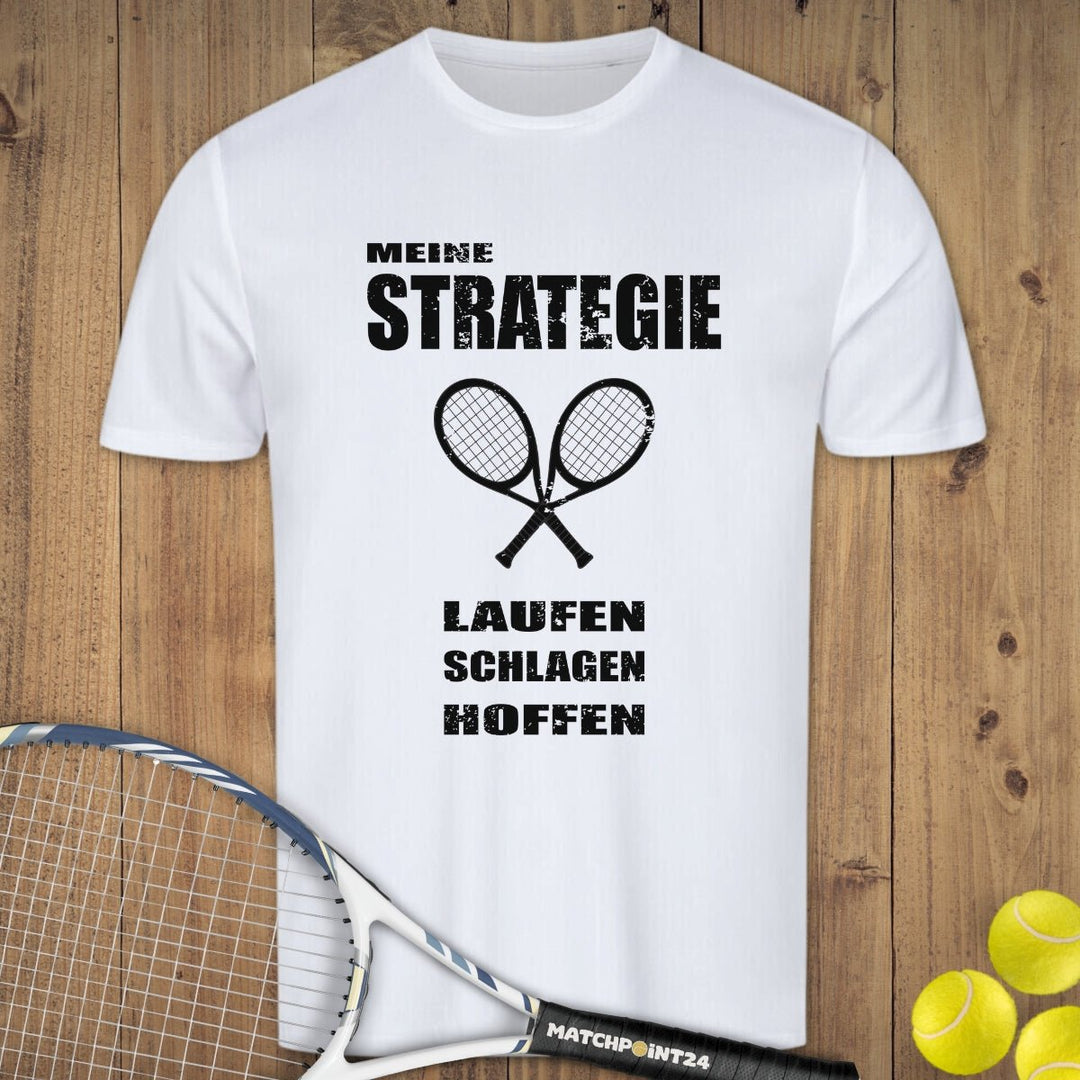 Strategie | Herren Sport T-Shirt - Matchpoint24 - Kleidung für Tennisfans