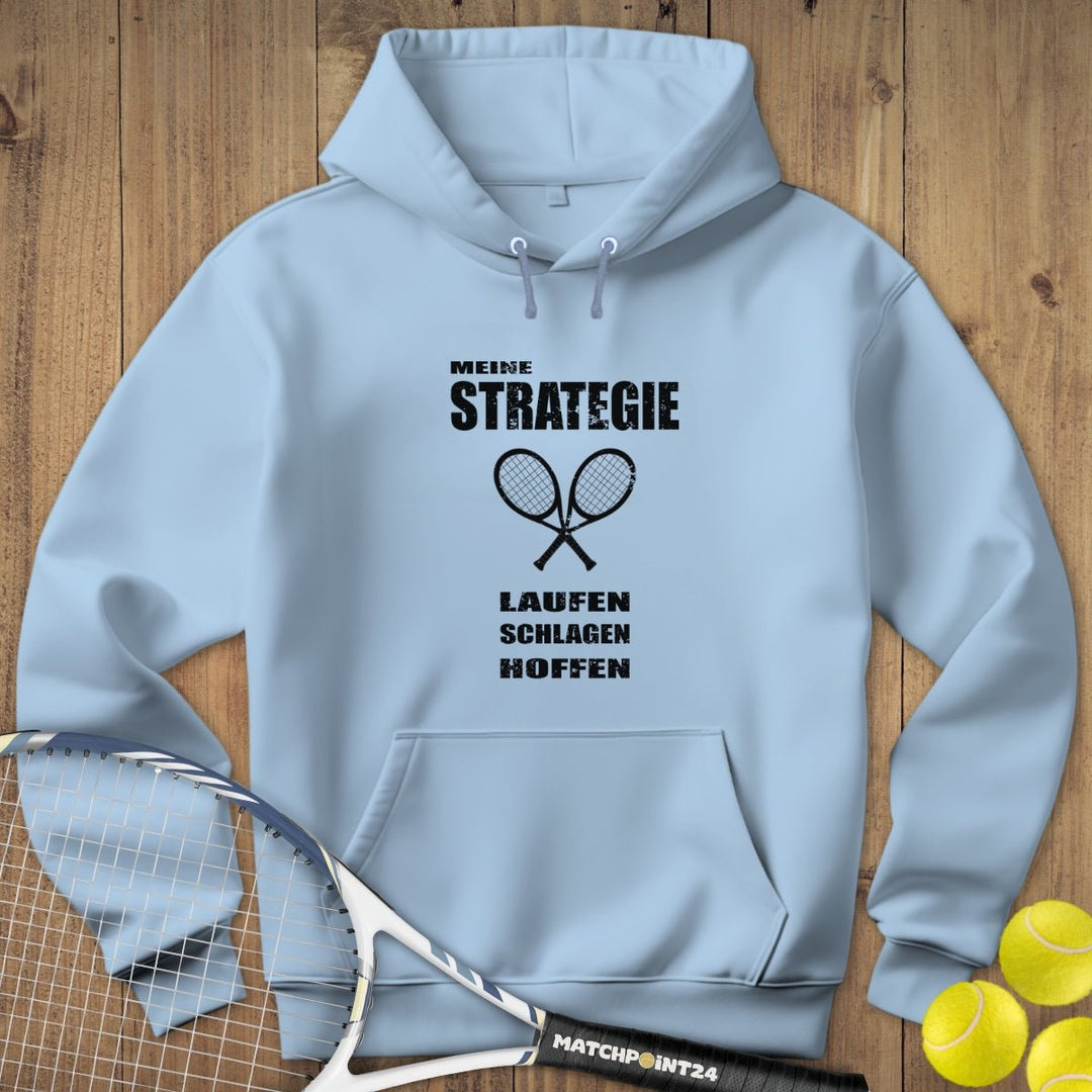 Strategie | Hoodie (Unisex) - Matchpoint24 - Kleidung für Tennisfans