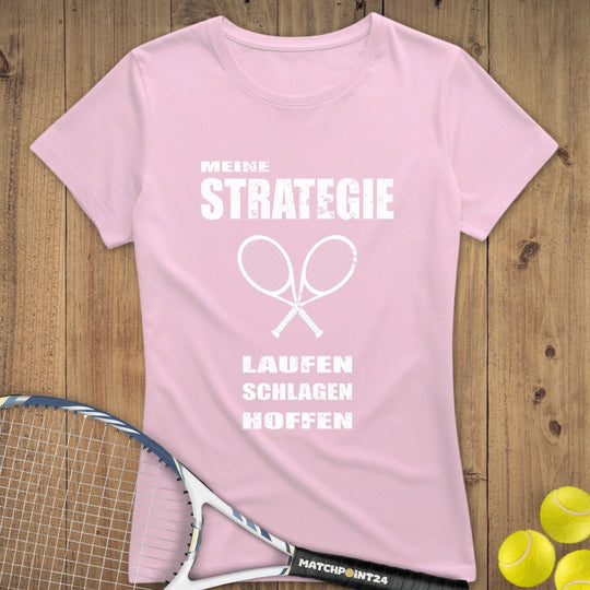 Strategie | Premium Damen T-Shirt - Matchpoint24 - Kleidung für Tennisfans