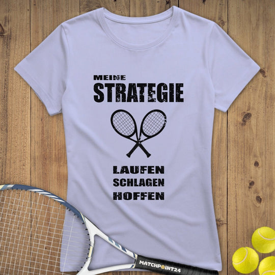 Strategie | Premium Damen T-Shirt - Matchpoint24 - Kleidung für Tennisfans