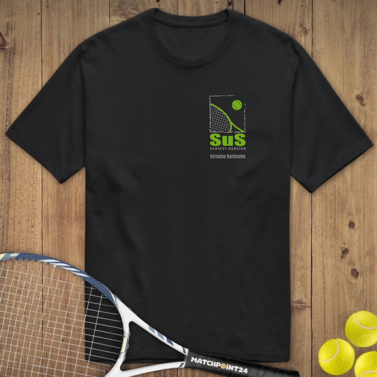 SuS Hervest Dorsten | individuelles Bio T-Shirt Unisex - Matchpoint24 - Kleidung für Tennisfans