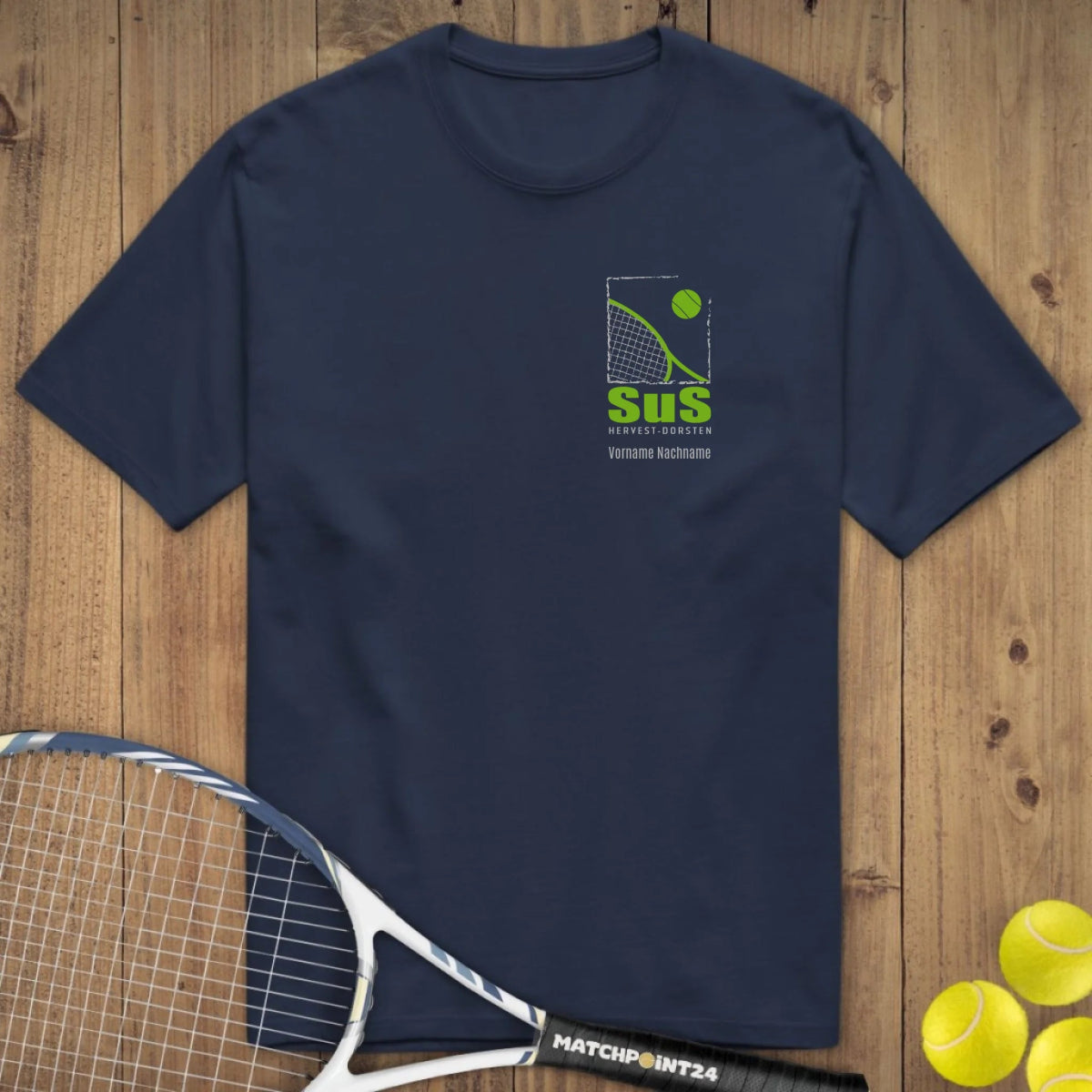 SuS Hervest Dorsten | individuelles Bio T-Shirt Unisex - Matchpoint24 - Kleidung für Tennisfans