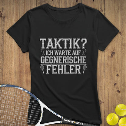 Taktik? | Premium Damen T-Shirt - Matchpoint24 - Kleidung für Tennisfans