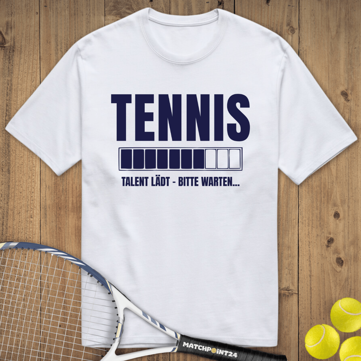 Talent Lädt | Premium Herren T-Shirt - Matchpoint24 - Kleidung für Tennisfans