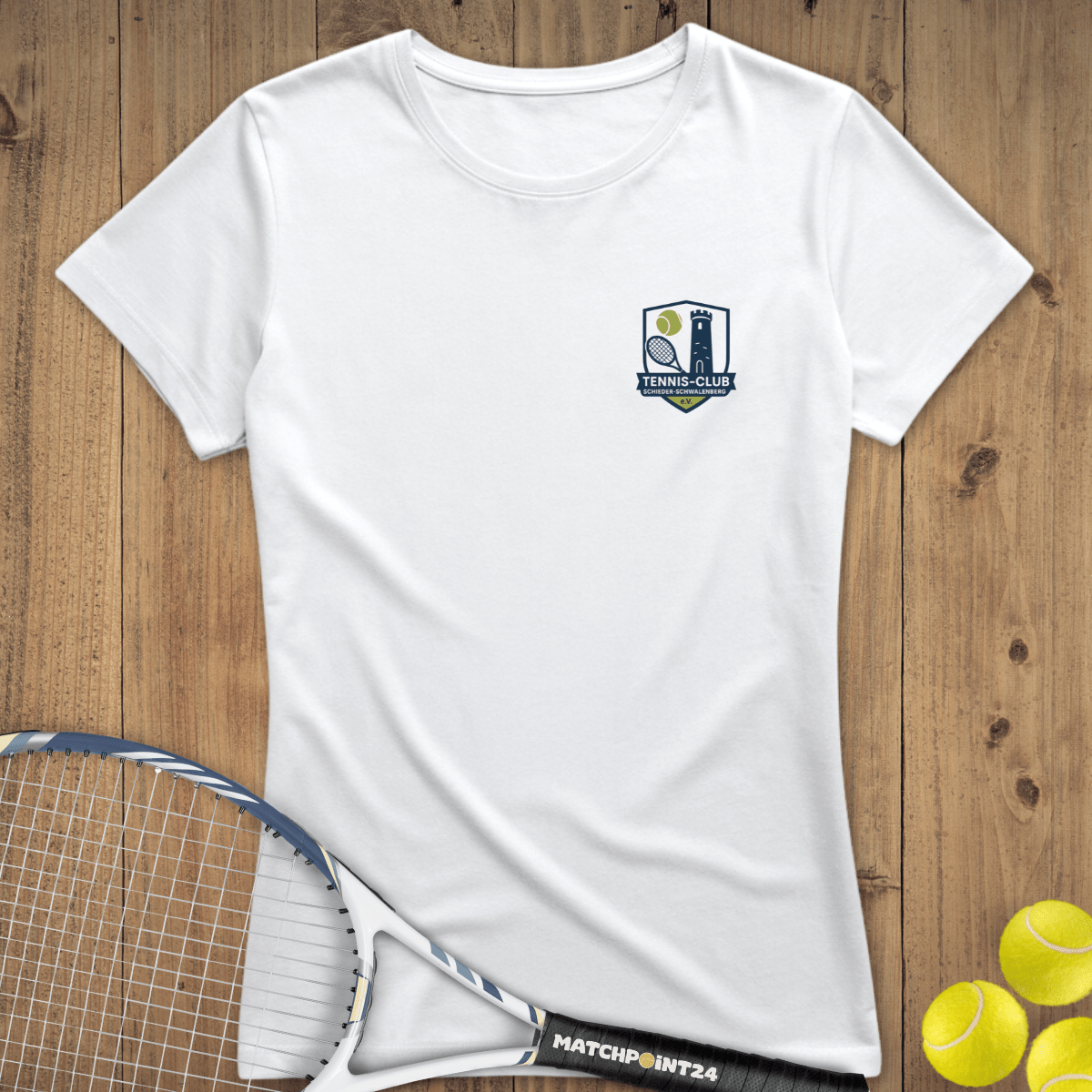 TC Schieder Schwalenberg | Bio Damen T-Shirt - Matchpoint24 - Kleidung für Tennisfans