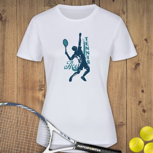 Tennis Ace | Damen Sport T-Shirt - Matchpoint24 - Kleidung für Tennisfans