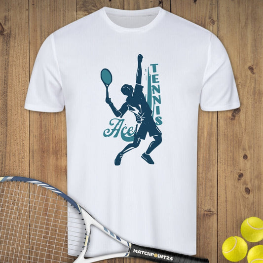 Tennis Ace | Herren Sport T-Shirt - Matchpoint24 - Kleidung für Tennisfans
