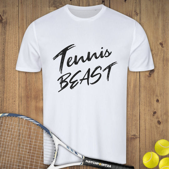 Tennis Beast | Herren Sport T-Shirt - Matchpoint24 - Kleidung für Tennisfans