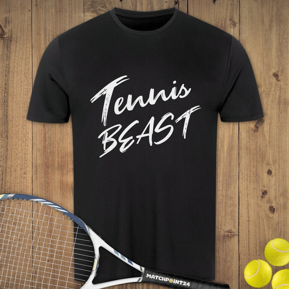 Tennis Beast | Herren Sport T-Shirt - Matchpoint24 - Kleidung für Tennisfans