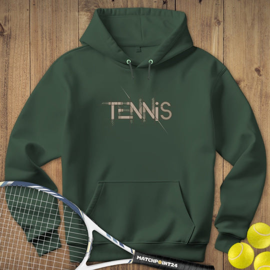 Tennis Court Line | Hoodie (Unisex) - Matchpoint24 - Kleidung für Tennisfans