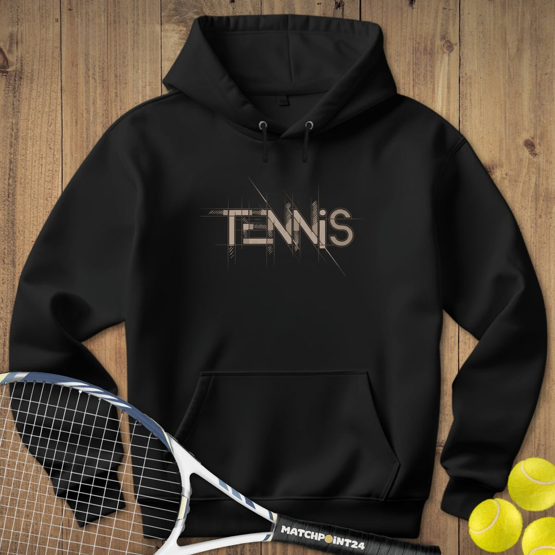 Tennis Court Line | Hoodie (Unisex) - Matchpoint24 - Kleidung für Tennisfans