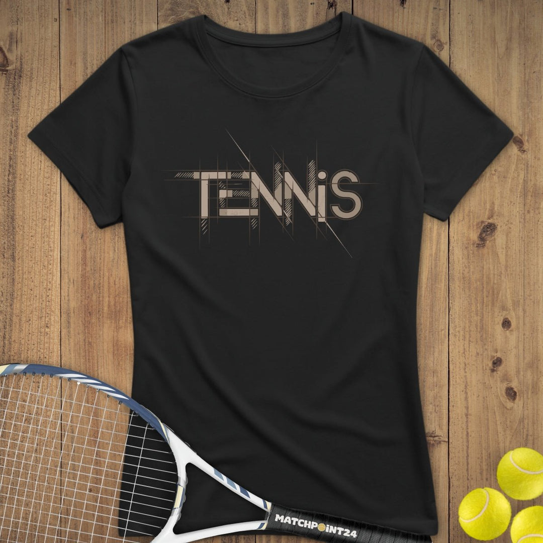 Tennis Court Line | Premium Damen T-Shirt - Matchpoint24 - Kleidung für Tennisfans