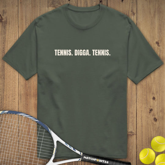 Tennis Digga Tennis | Premium Herren T-Shirt - Matchpoint24 - Kleidung für Tennisfans