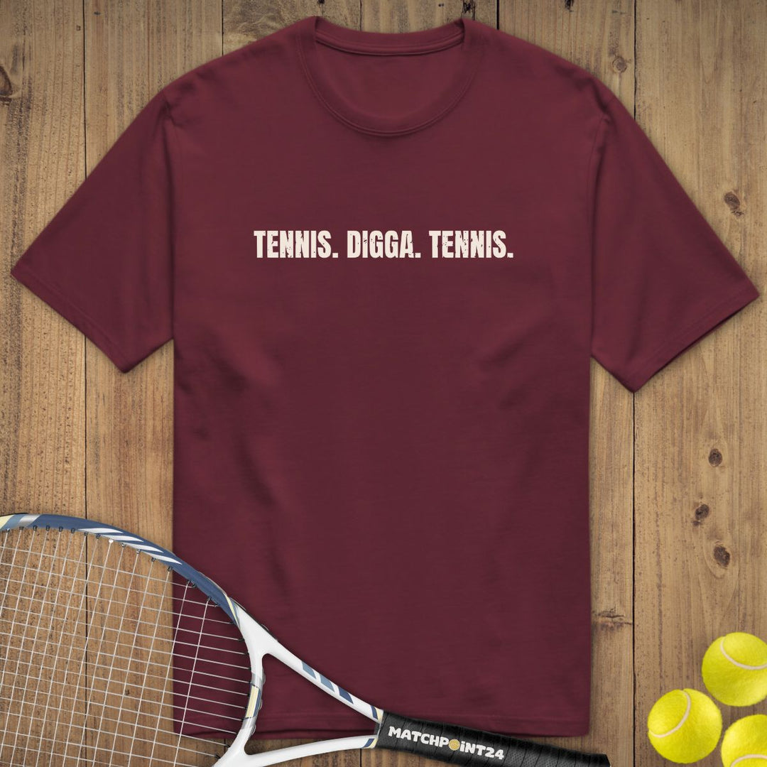 Tennis Digga Tennis | Premium Herren T-Shirt - Matchpoint24 - Kleidung für Tennisfans